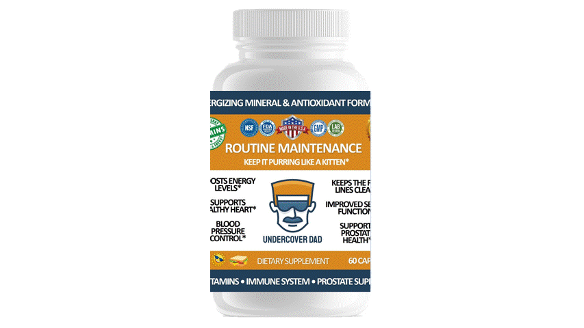 Men’s Multivitamin - Routine Maintenance - UNDERCOVER DAD, LLC