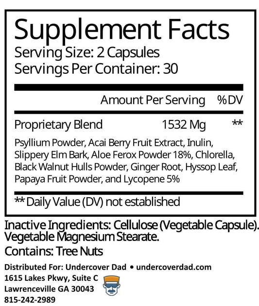 DETOXIF-ACAI-TOR - Max Detox w/ ACAI Berry - UNDERCOVER DAD, LLC