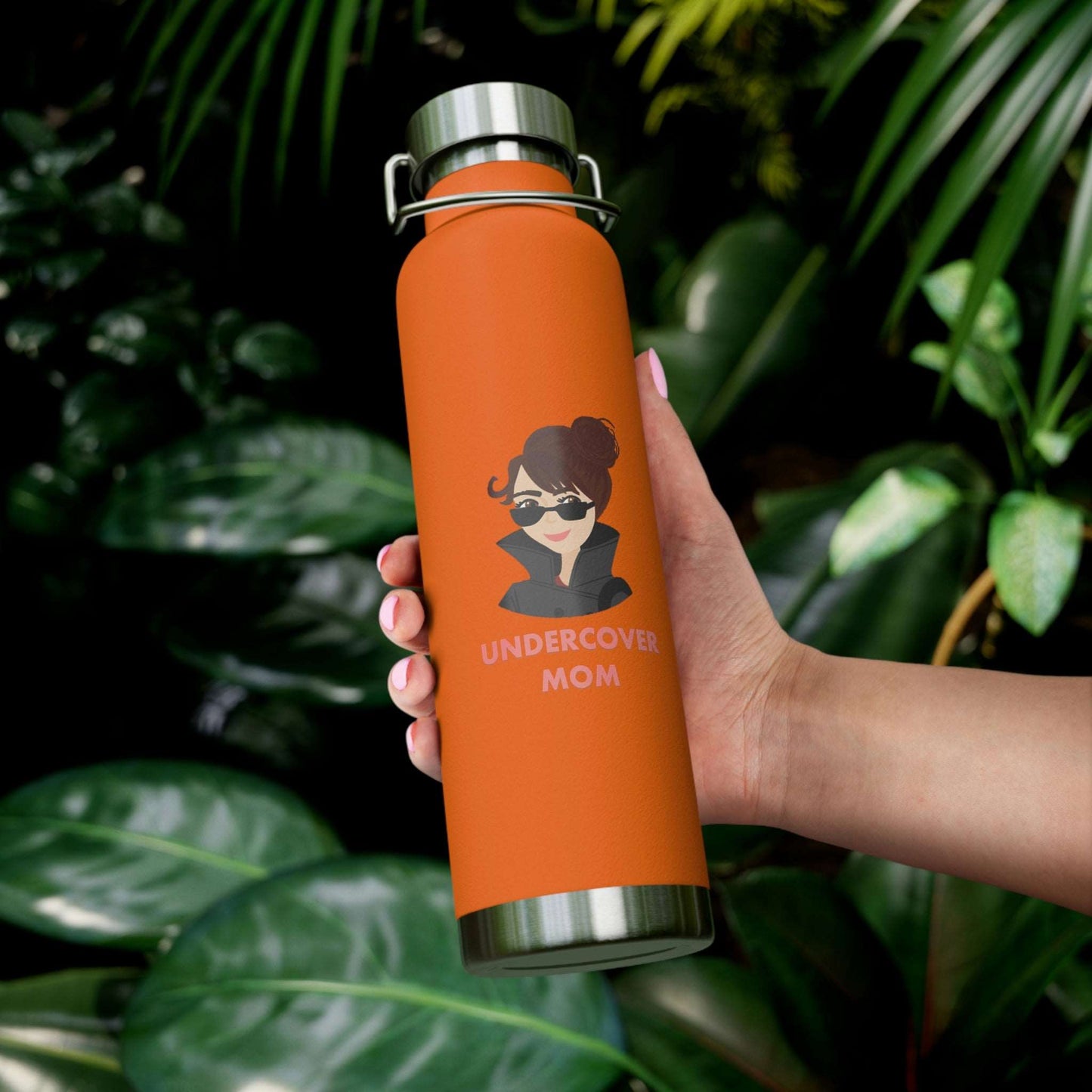 Undercover Mom - Copper Vacuum Insulated 22oz Bottle - Lots of Colors! - UNDERCOVER DAD, LLC