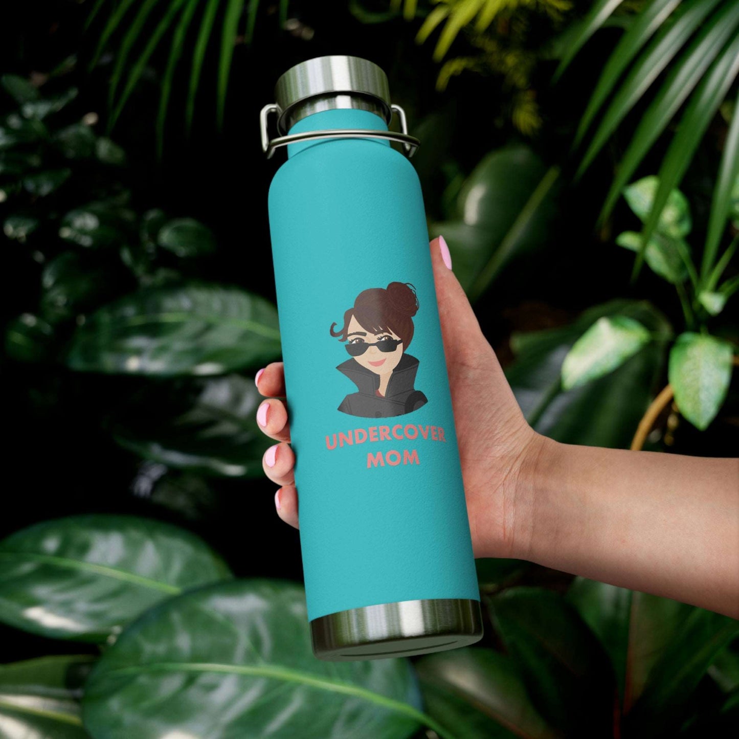 Undercover Mom - Copper Vacuum Insulated 22oz Bottle - Lots of Colors! - UNDERCOVER DAD, LLC