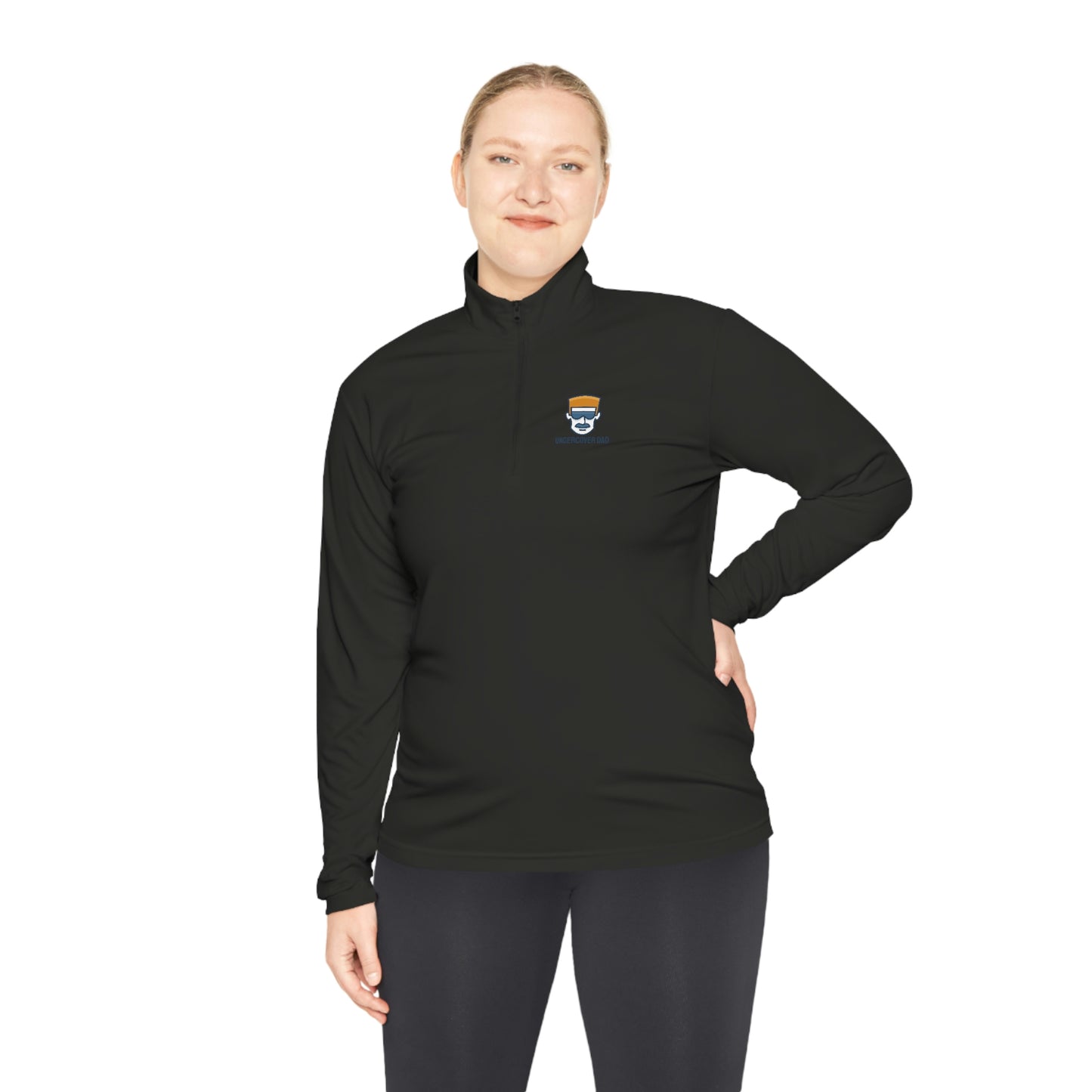 Undercover Dad Quarter Zip Pullover - UNDERCOVER DAD, LLC