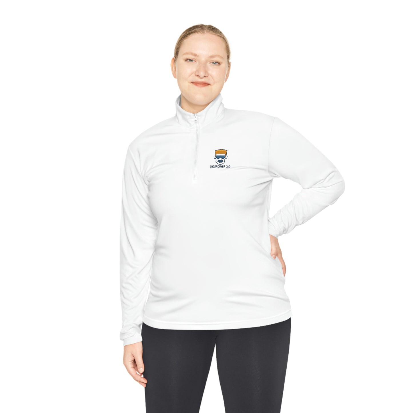 Undercover Dad Quarter Zip Pullover - UNDERCOVER DAD, LLC