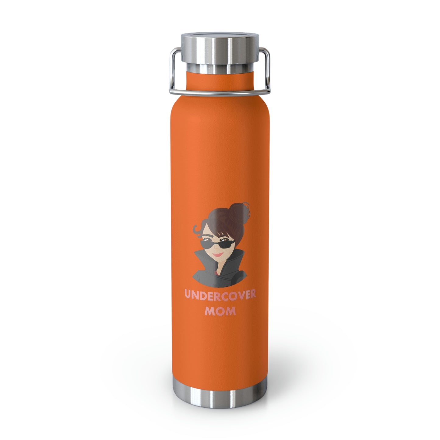 Undercover Mom - Copper Vacuum Insulated 22oz Bottle - Lots of Colors! - UNDERCOVER DAD, LLC