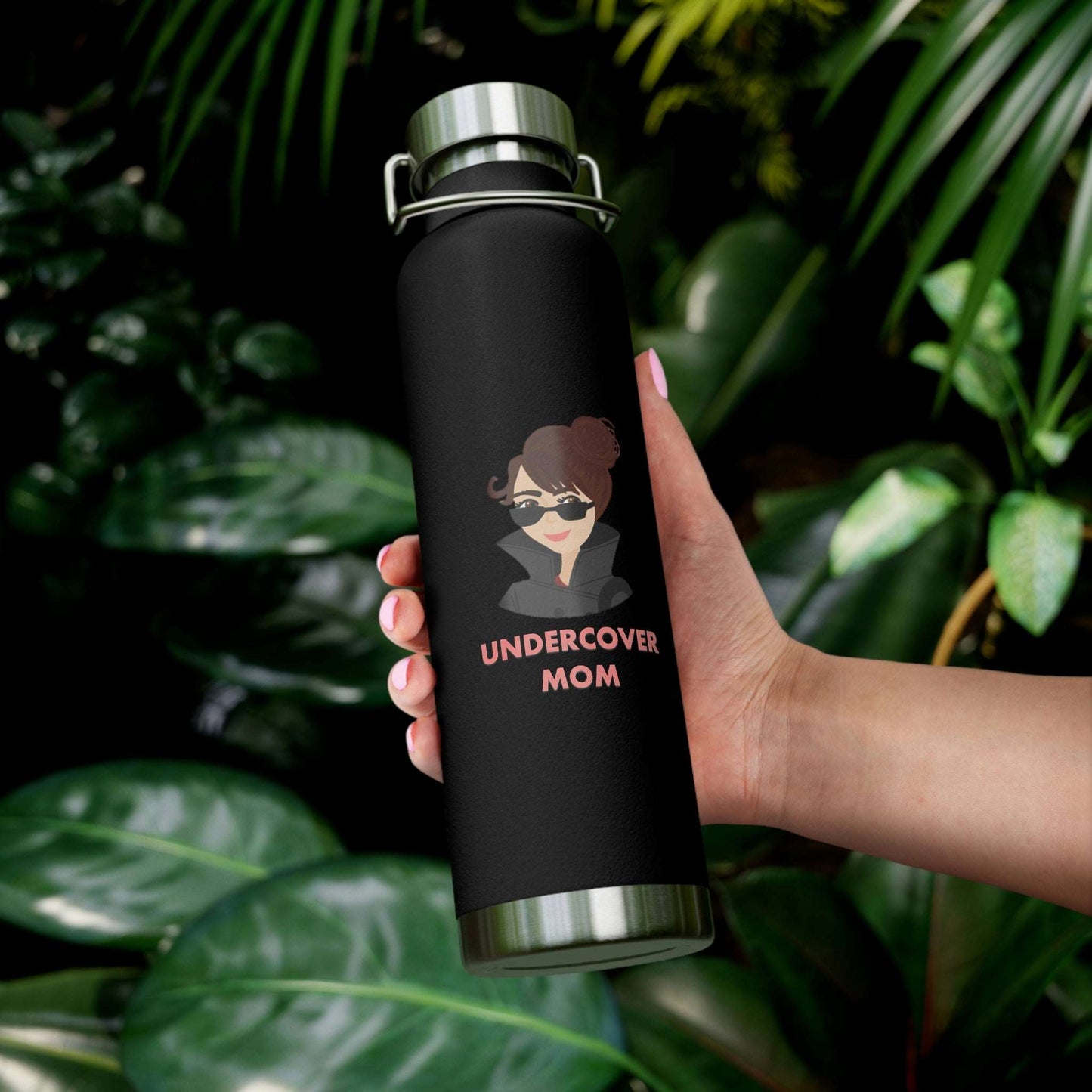 Undercover Mom - Copper Vacuum Insulated 22oz Bottle - Lots of Colors! - UNDERCOVER DAD, LLC