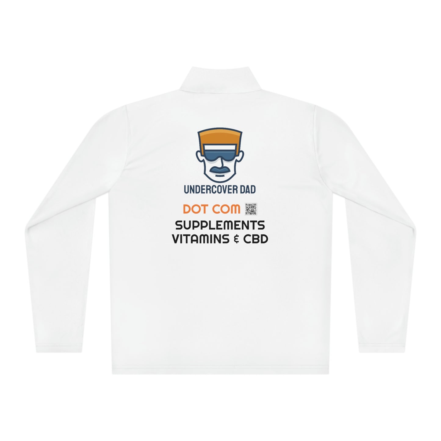 Undercover Dad Quarter Zip Pullover - UNDERCOVER DAD, LLC