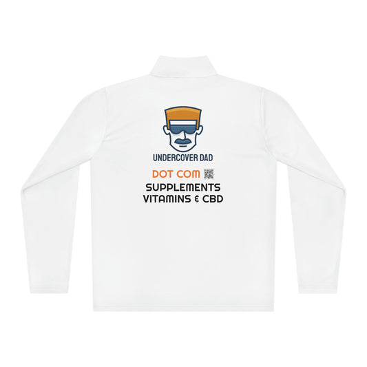 Undercover Dad Quarter Zip Pullover - UNDERCOVER DAD, LLC