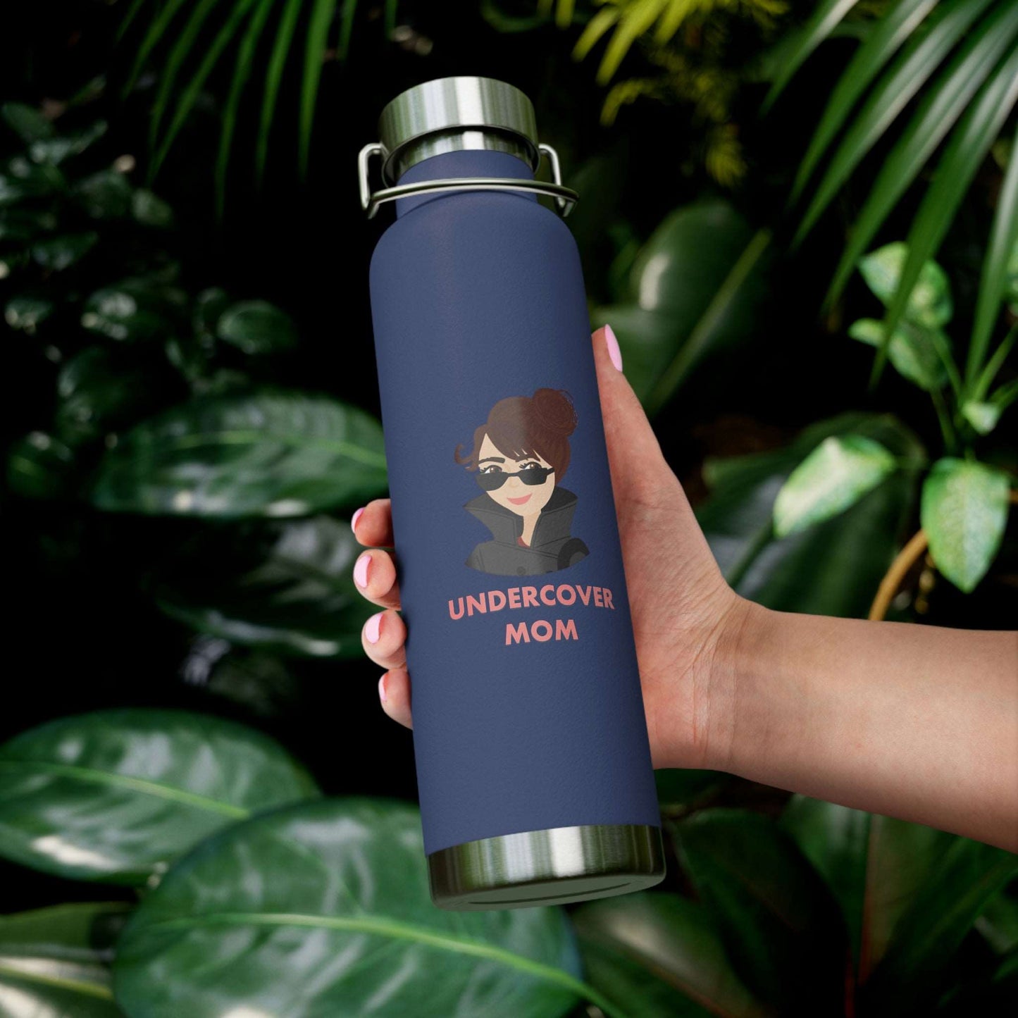Undercover Mom - Copper Vacuum Insulated 22oz Bottle - Lots of Colors! - UNDERCOVER DAD, LLC