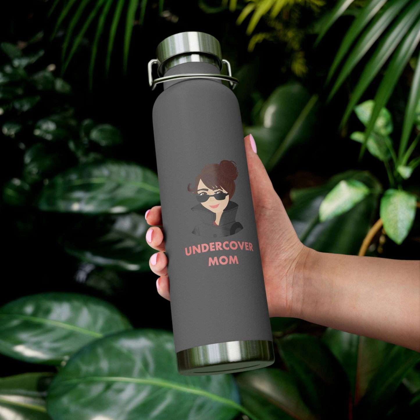 Undercover Mom - Copper Vacuum Insulated 22oz Bottle - Lots of Colors! - UNDERCOVER DAD, LLC