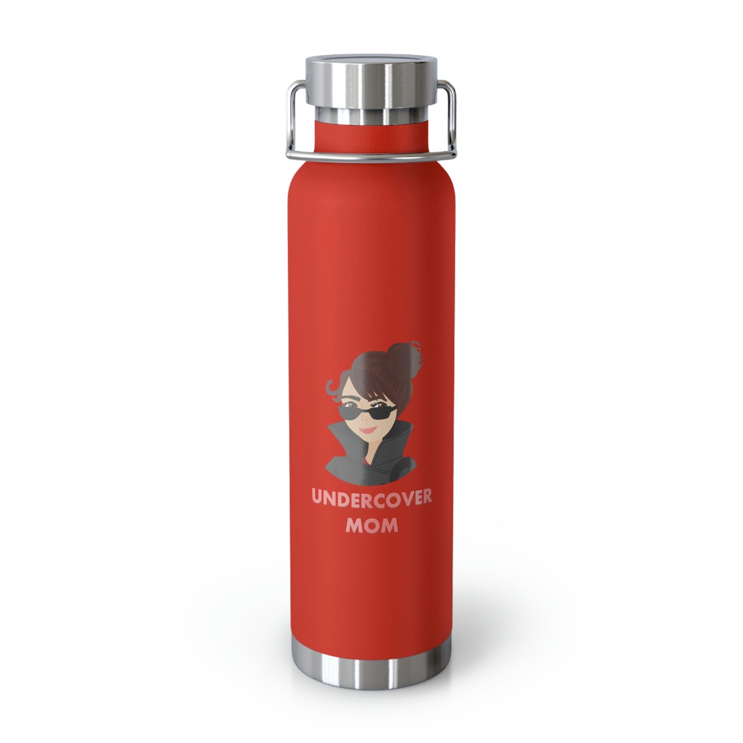Undercover Mom - Copper Vacuum Insulated 22oz Bottle - Lots of Colors! - UNDERCOVER DAD, LLC