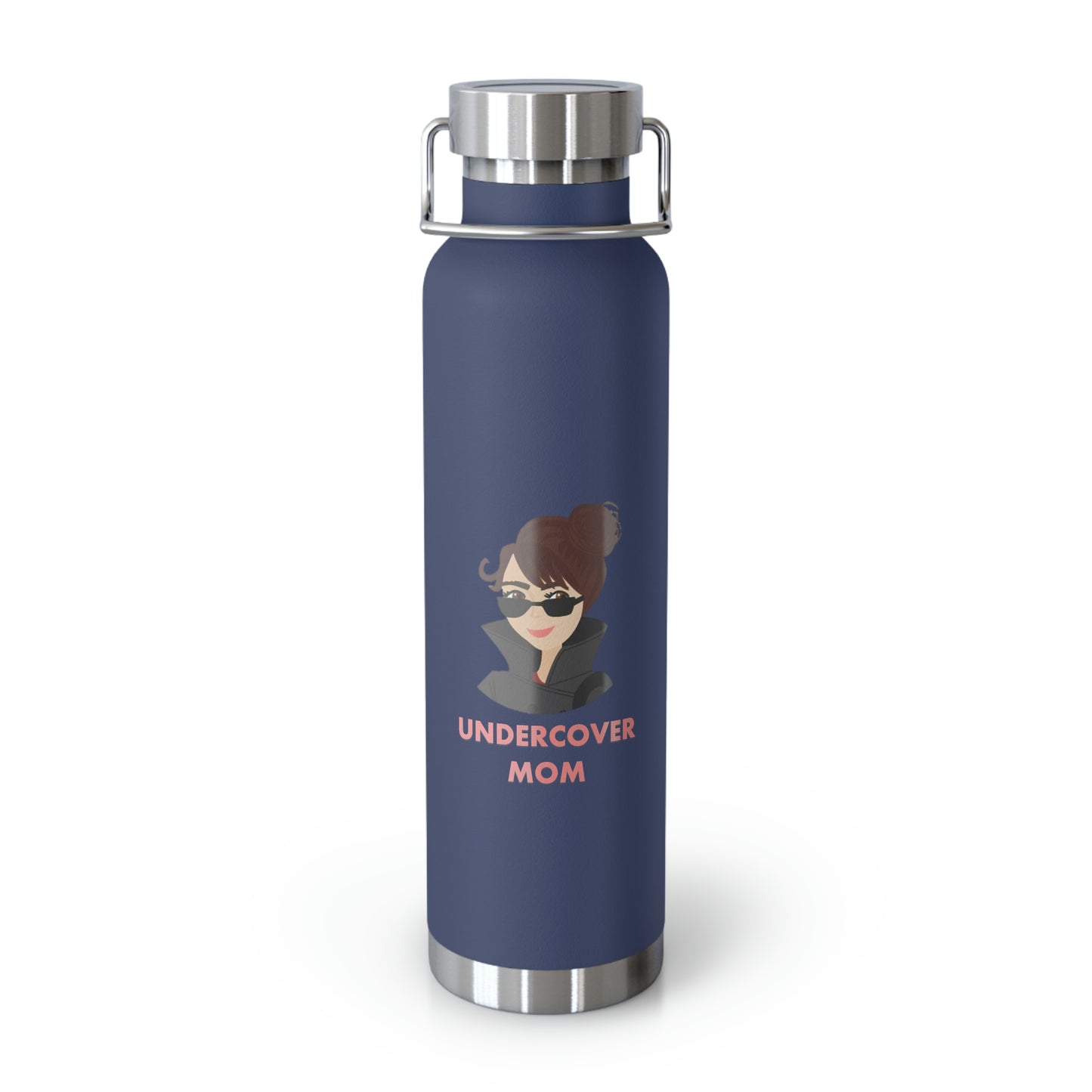Undercover Mom - Copper Vacuum Insulated 22oz Bottle - Lots of Colors! - UNDERCOVER DAD, LLC