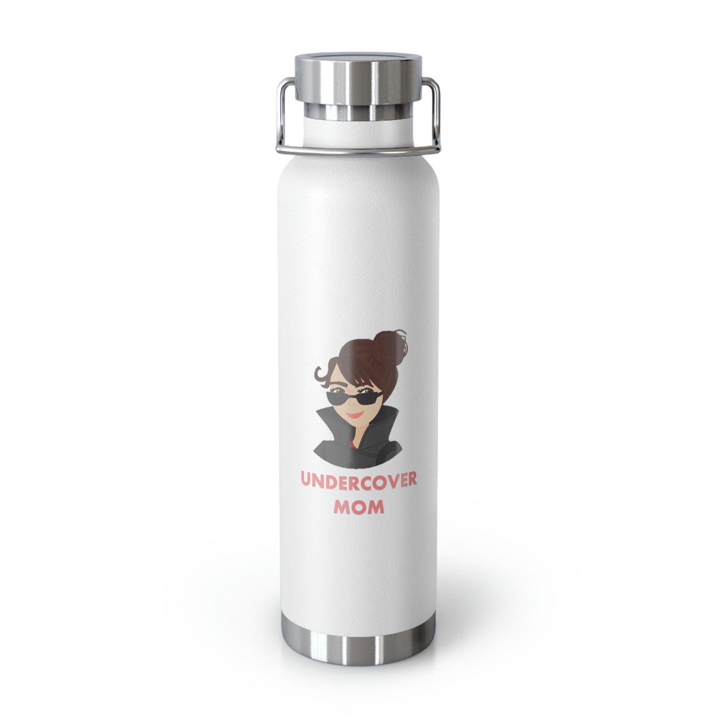 Undercover Mom - Copper Vacuum Insulated 22oz Bottle - Lots of Colors! - UNDERCOVER DAD, LLC