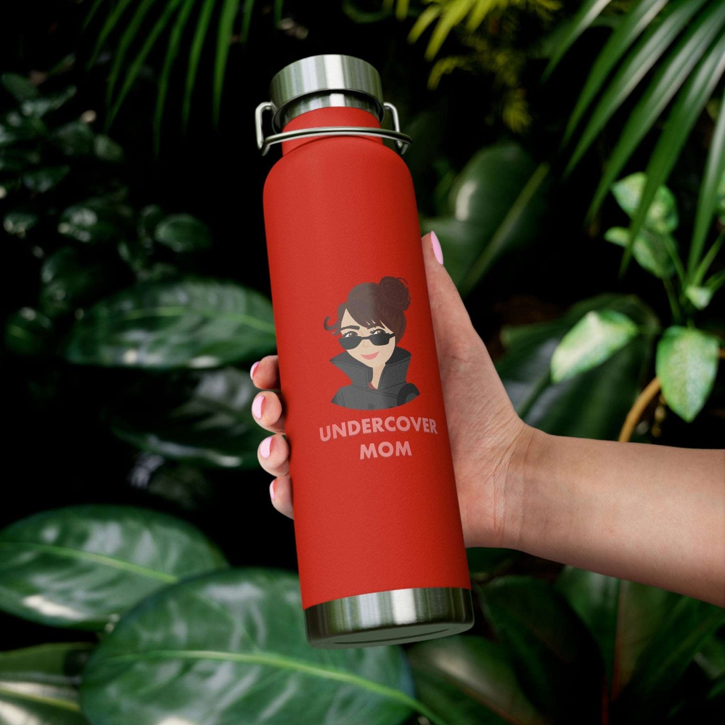 Undercover Mom - Copper Vacuum Insulated 22oz Bottle - Lots of Colors! - UNDERCOVER DAD, LLC