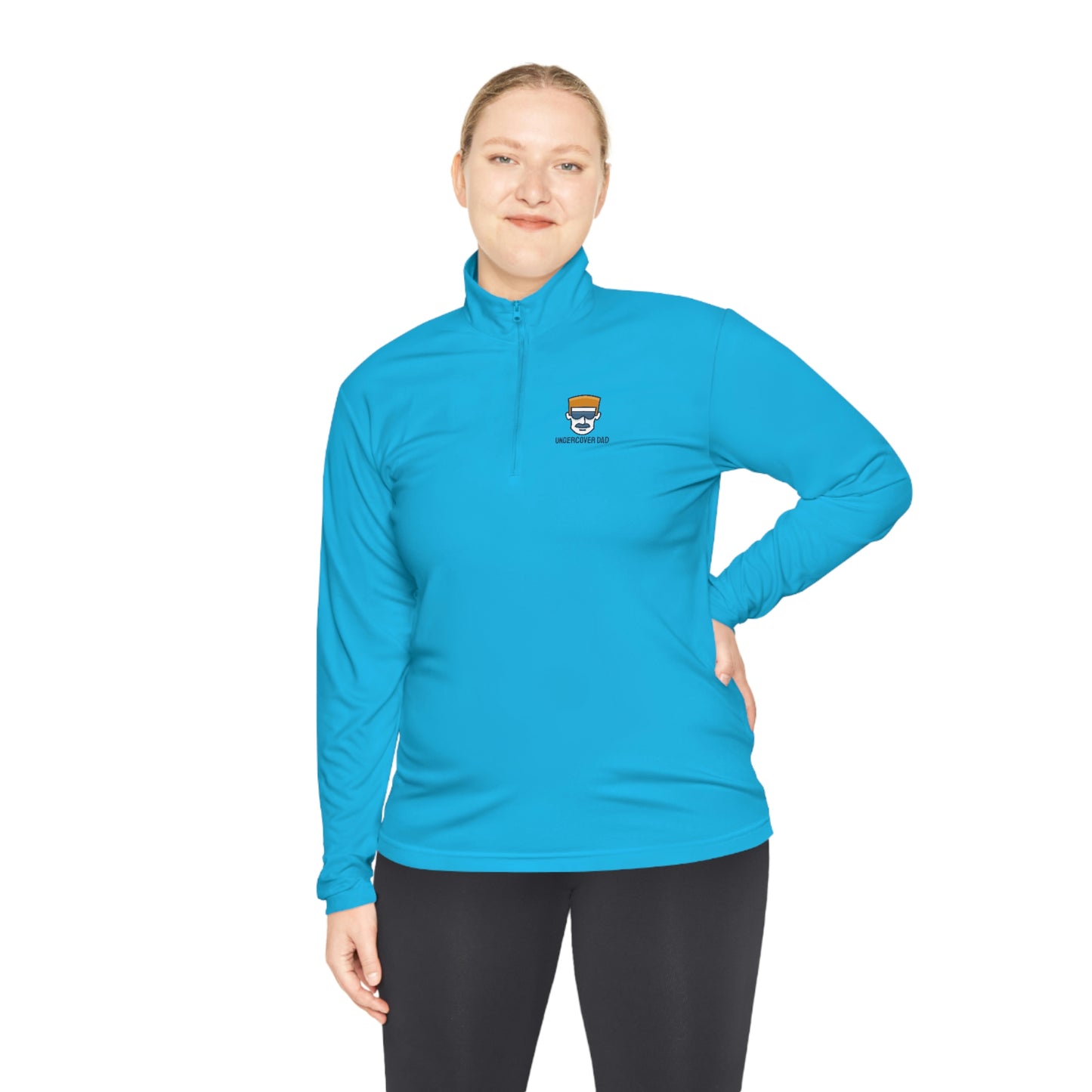 Undercover Dad Quarter Zip Pullover - UNDERCOVER DAD, LLC