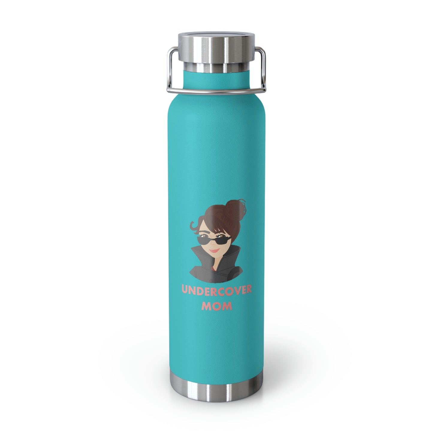 Undercover Mom - Copper Vacuum Insulated 22oz Bottle - Lots of Colors! - UNDERCOVER DAD, LLC