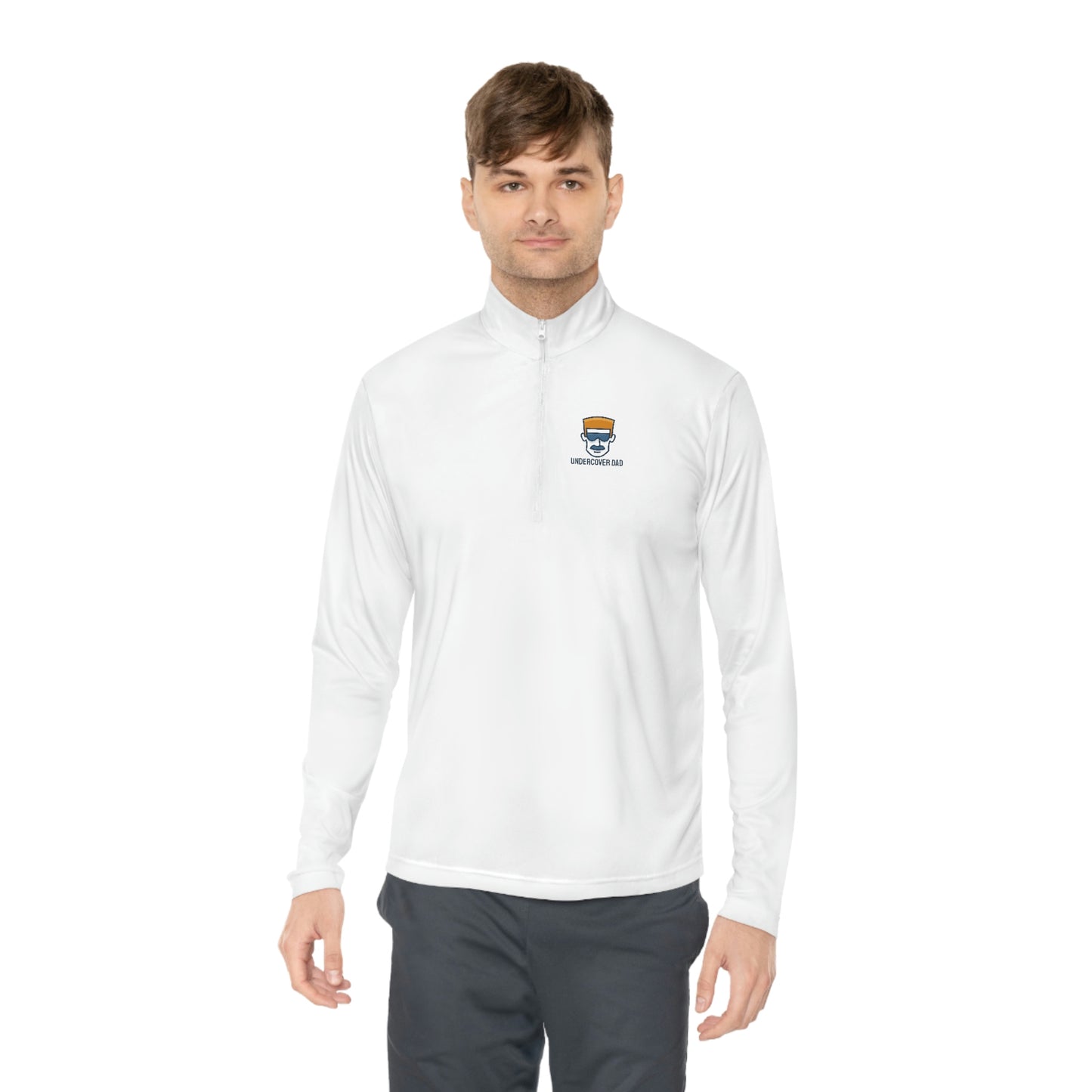 Undercover Dad Quarter Zip Pullover - UNDERCOVER DAD, LLC