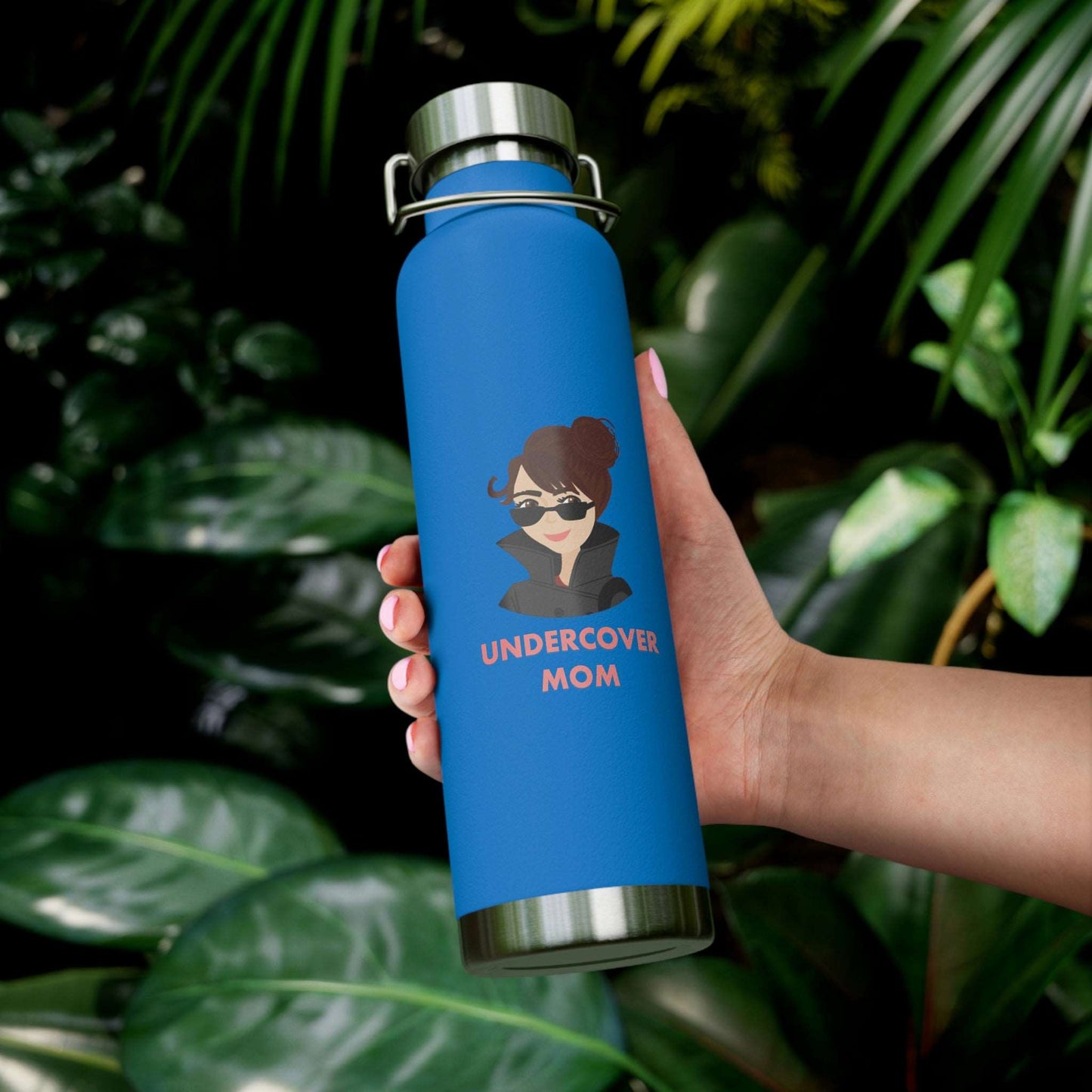 Undercover Mom - Copper Vacuum Insulated 22oz Bottle - Lots of Colors! - UNDERCOVER DAD, LLC