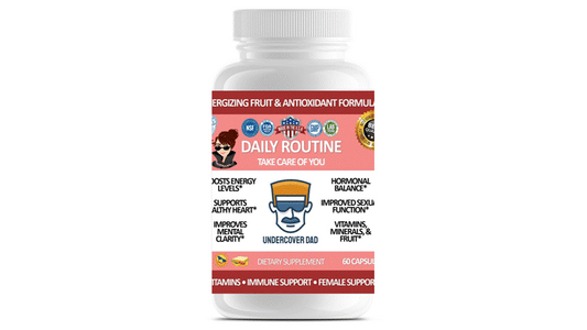 Introducing “Daily Routine" by Undercover Dad: The Women's Multivitamin You'll Actually Remember to Take!