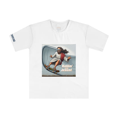 Rollin' with Jesus! T-Shirt by Undercover Dad