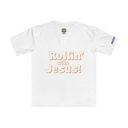 Rollin' with Jesus! T-Shirt by Undercover Dad