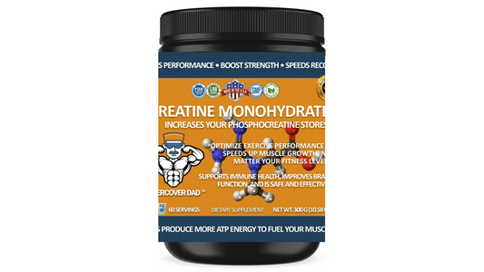 Creatine Monohydrate- Creatine Powder - UNDERCOVER DAD, LLC