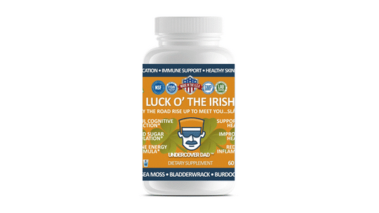 LUCK O' THE IRISH - Irish Sea Moss Blend Nootropic - UNDERCOVER DAD, LLC