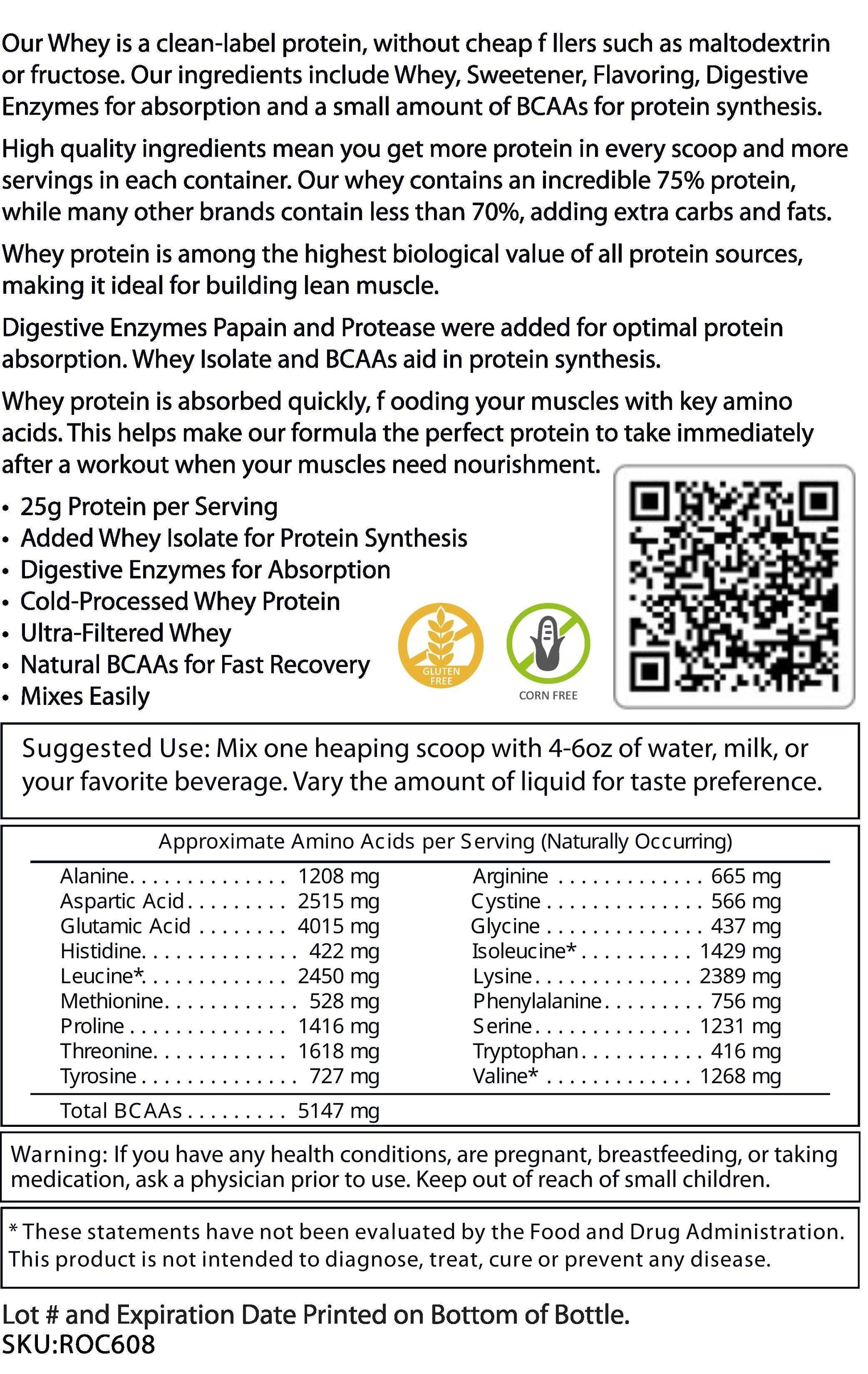 VANILLA WHEY PROTEIN W/ WHEY ISOLATES - THE LEFT OF WHEY - UNDERCOVER DAD, LLC