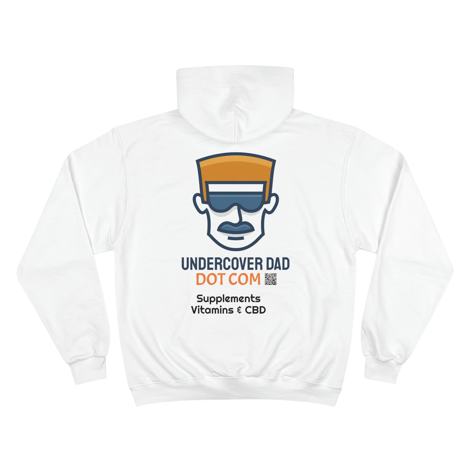 Champion Undercover Dad Hoodie - Walking Billboard - UNDERCOVER DAD, LLC