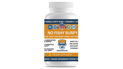 No Fishy Burpy - Pure Krill Oil Benefits - UNDERCOVER DAD, LLC