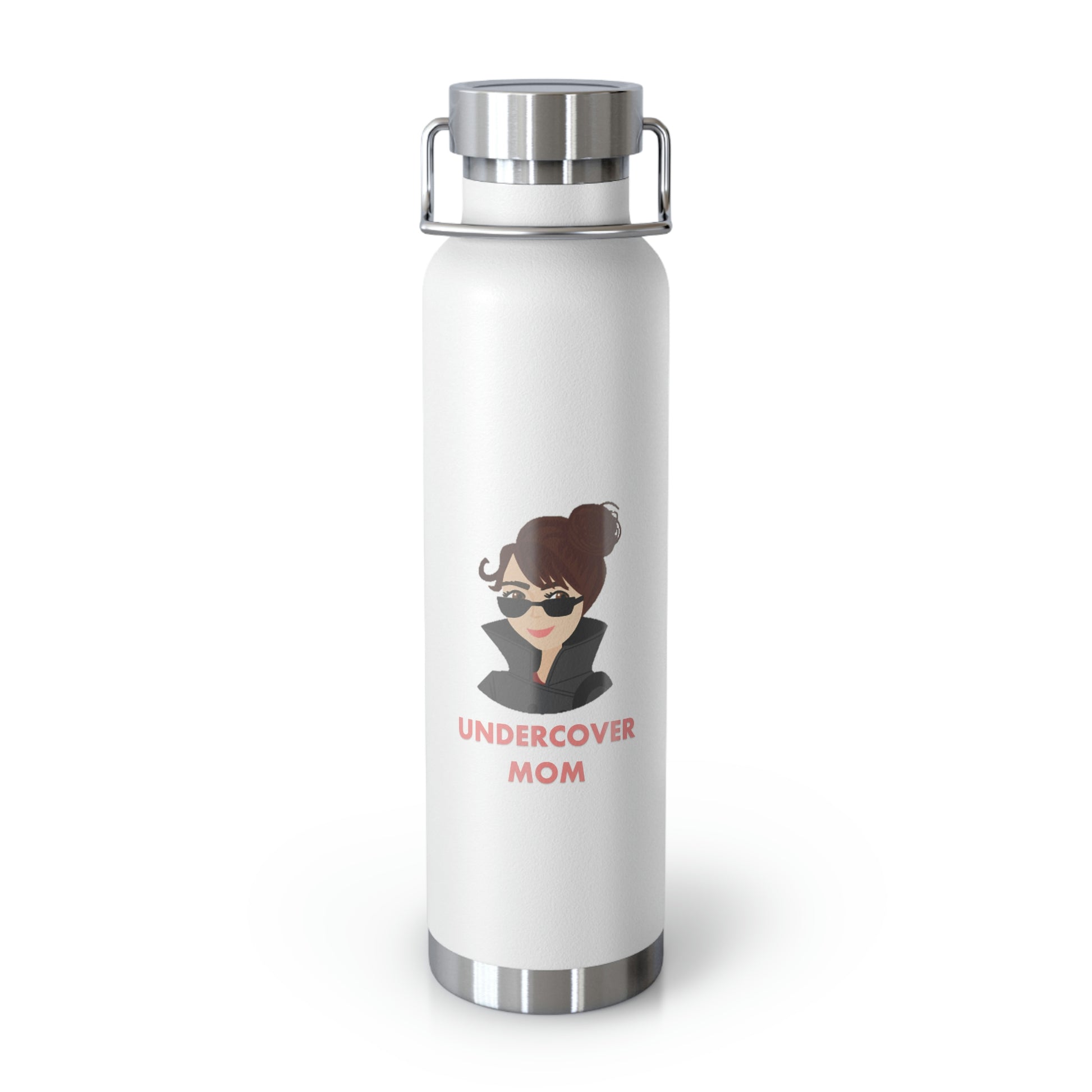 Undercover Mom - Copper Vacuum Insulated  22oz Bottle - Lots of Colors! - UNDERCOVER DAD, LLC