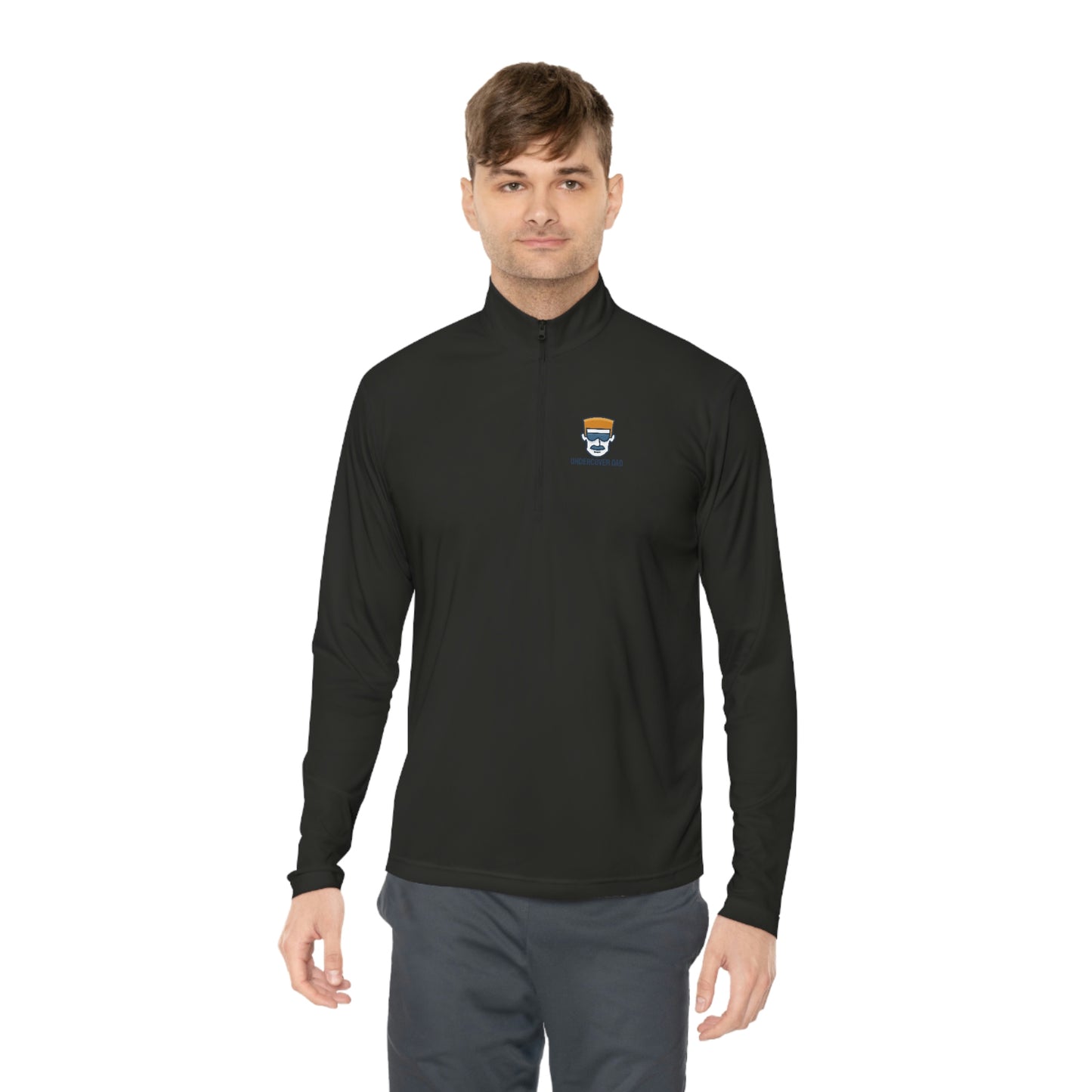 Undercover Dad Quarter Zip Pullover - UNDERCOVER DAD, LLC